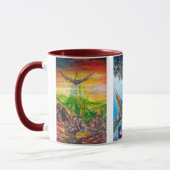 MAGIC DUEL MELLAN BRADAMANT OCH NEGROMANCER MUGG (Vänster)