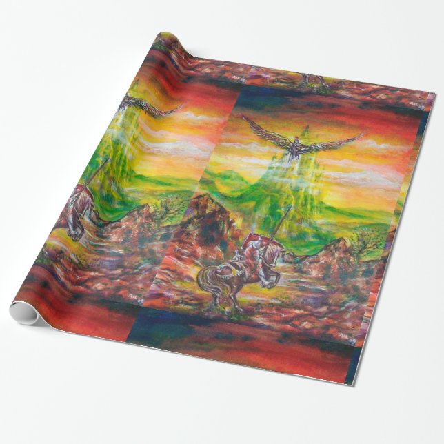 MAGIC DUEL MELLAN BRADAMANT OCH NEGROMANCER PRESENTPAPPER (Utrullad)