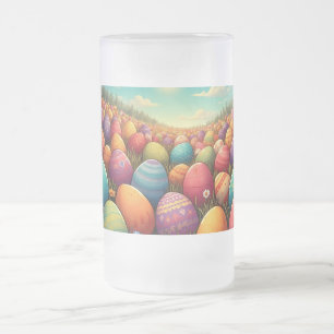 Magic Easterland Frosted Glass Beer Mugg