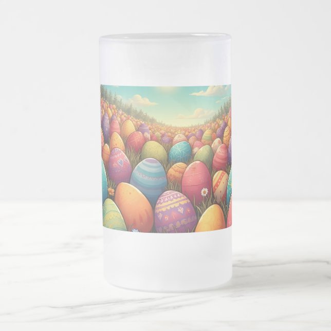 Magic Easterland Frosted Glass Beer Mugg (Center)