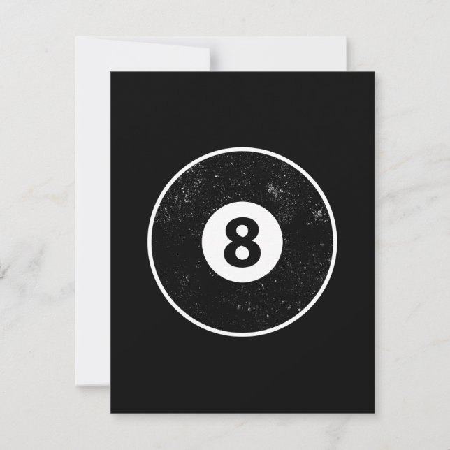 Magic Eight Boll Billiard Bassäng (Framsida)