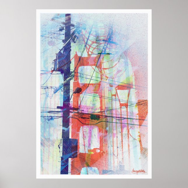 Magic Electric Golden grind i San Francisco Poster (Framsidan)