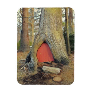 Magic Elf House Magnet