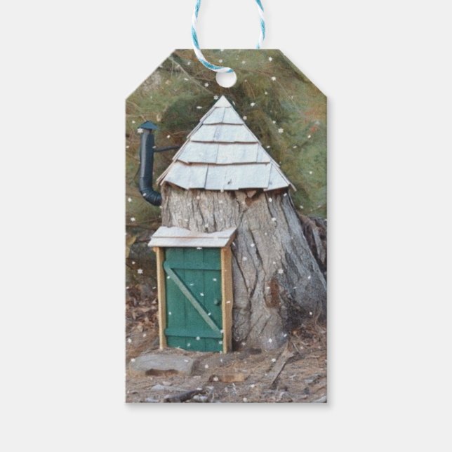 Magic Elf House Presentetikett (Framsidan)
