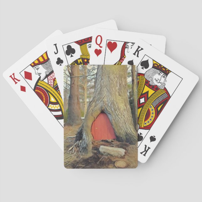 Magic Elf House Spel Kort (Baksidan)