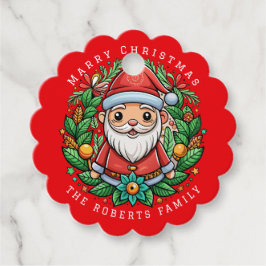 Magic Elf jul Party Gåvor Etiketter