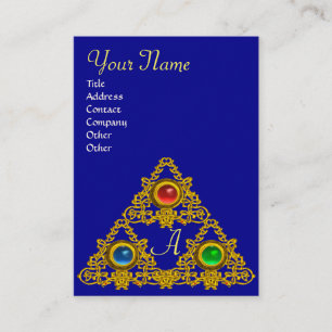 MAGIC ELFIC TALISMAN MONOGRAM VISITKORT