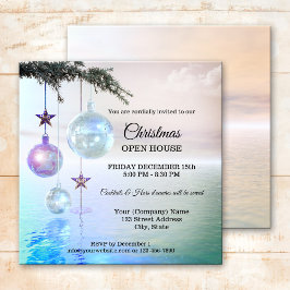 Magic Enchanted jul Party Open House Inbjudningar