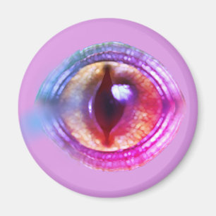 Magic Enchanted Lila Fantasy Dragagons Öga Magnet