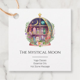 Magic Essential Oils Apothecary Yoga Crystals Gåvor Etiketter