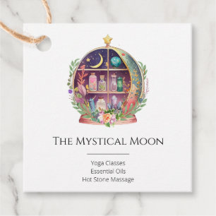 Magic Essential Oils Apothecary Yoga Crystals Gåvor Etiketter