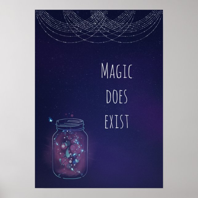 Magic Exist FireFly Burk Poster (Framsidan)