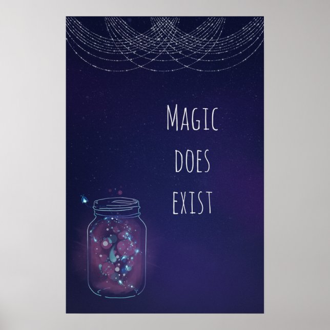 Magic Exist FireFly Burk Poster (Framsidan)