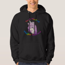 Magic F Unicorn Manar Basic Hooded Sweatshirt