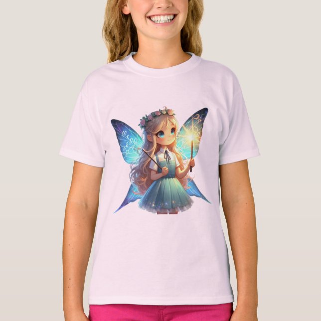 Magic Fairy Back to school Girl Girl's Tee (Framsida)