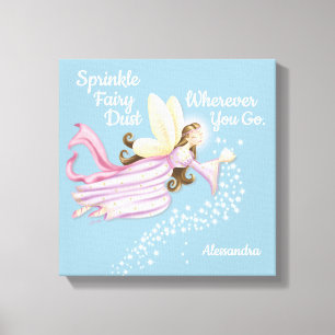 Magic Fairy Blue Canvas