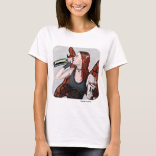 Magic Fairy Drinking Vin Fantasy Art Shirt T