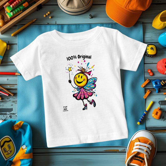 Magic Fairy Emoji - Roligt och färgstarka Fullt T Shirt (Skapare uppladdad)