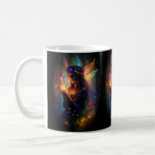 Magic Fairy Enchanted Forest Fantasy Pixie Dust Kaffemugg