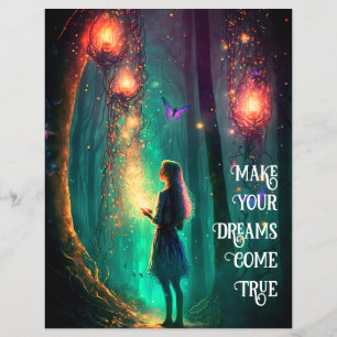 Magic Fairy Enchanted Forest Fantasy Pixie Dust Reklamblad