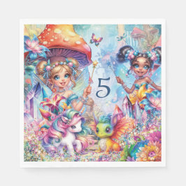 Magic Fairy Forest Party Napkin Pappersservett