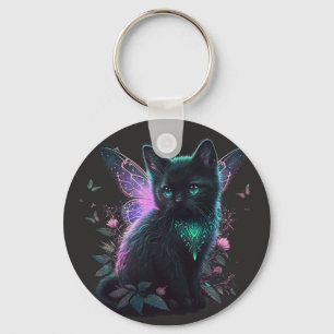 Magic Fairy Kitten Nyckelring