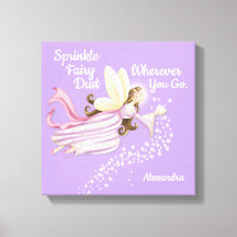 Magic Fairy Lavender Canvas