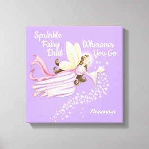 Magic Fairy Lavender Canvas