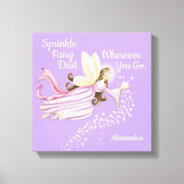 Magic Fairy Lavender Canvas (Framsida)