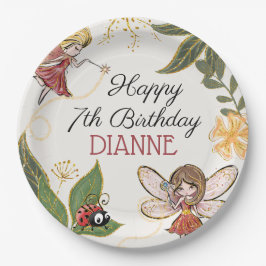 Magic Fairy Papprare Tallrikar