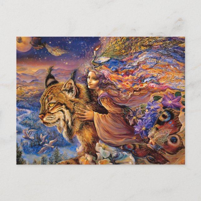 Magic Fairy Postcard Vykort (Framsida)