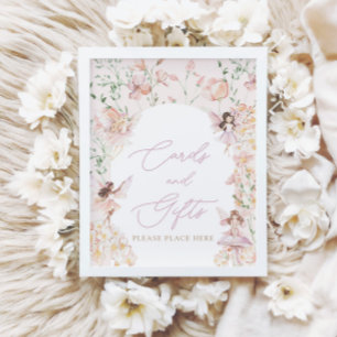 Magic Fairy Rosa Girls Cards and Gifts Sign Poster