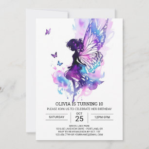 Magic Fairy Tale Birthday Magic Inbjudningar