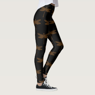 Magic Fairy Tale Fantasy Dragonfly Leggings