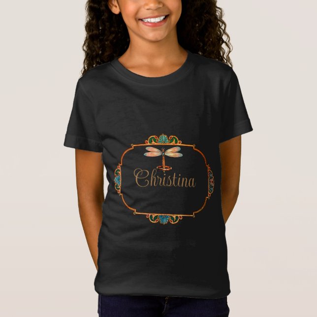 Magic Fairy Tale Fantasy Personlig T-Shirt (Framsida)