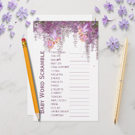 Magic Fairy Theme Baby Ord Scramble Game