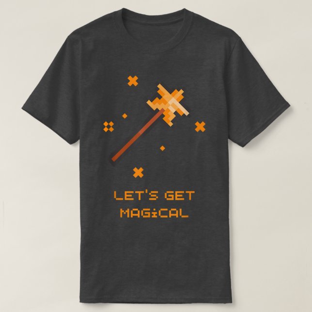 Magic Fairy Trollspö Videogame Funny Gamers Pielat T Shirt (Design framsida)