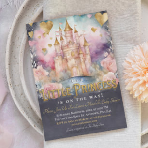 Magic Fairytale Princess Baby Shower Sprinkle Inbjudningar