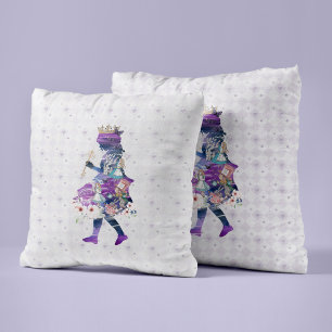 Magic Fairytale Storybook Alice i underlandet Kudde