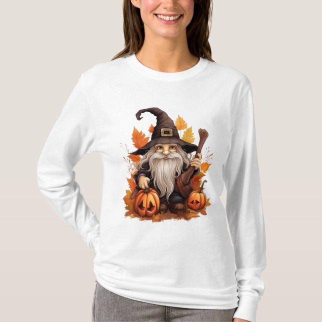 Magic Fall Collection - Gnome Enchantment T Shirt (Framsida)