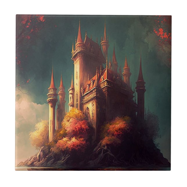 Magic Fantasy Castle Kakelplatta (Framsidan)