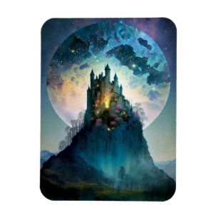 Magic Fantasy Castle Magnet