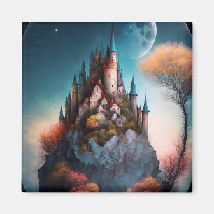 Magic Fantasy Castle Magnet