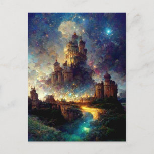 Magic Fantasy Castle Vykort