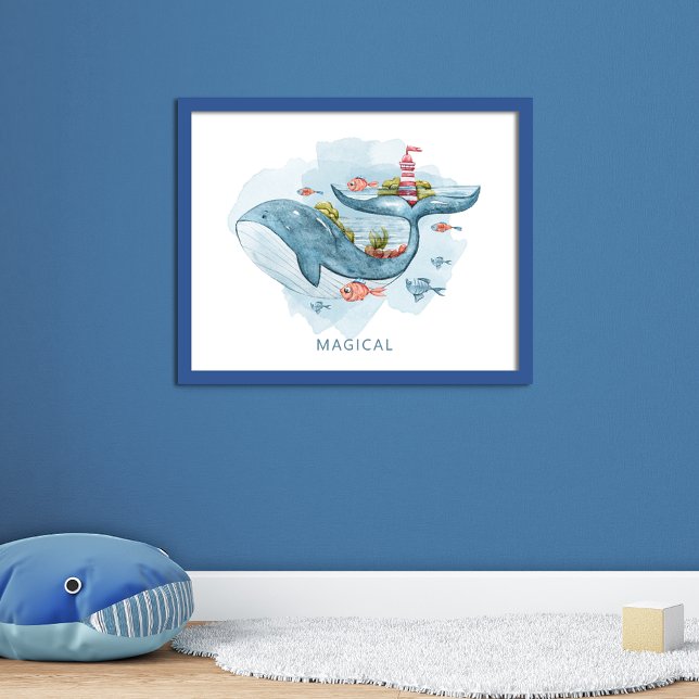 Magic Fantasy Life Watercolor Poster (Skapare uppladdad)