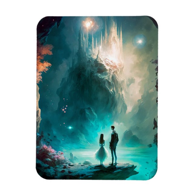 Magic Fantasy Ligcape Art Magnet (Vertikal)