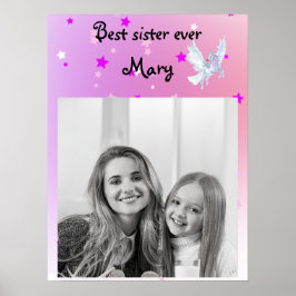 Magic färg påbörja vitenmajs poster