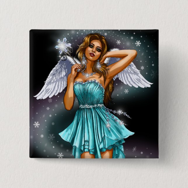 Magic Female Fairy Knapp (Framsida)