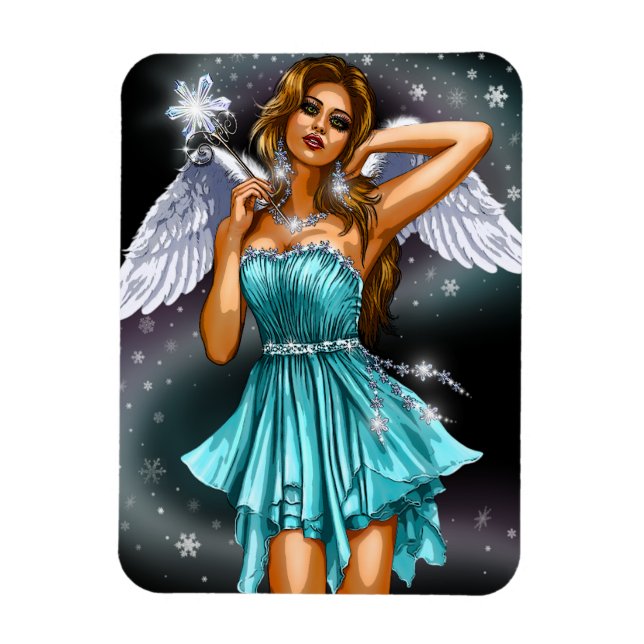 Magic Female Fairy Magnet (Vertikal)
