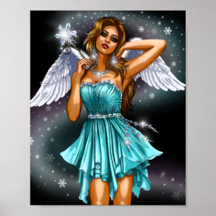 Magic Female Fairy Poster